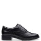 CLARKS</br>Γυναικεία Oxford Μαύρο Δέρμα HAVISHAM OAK Clarks CLARKS</br>Γυναικεία Oxford Μαύρο Δέρμα HAVISHAM OAK Clarks