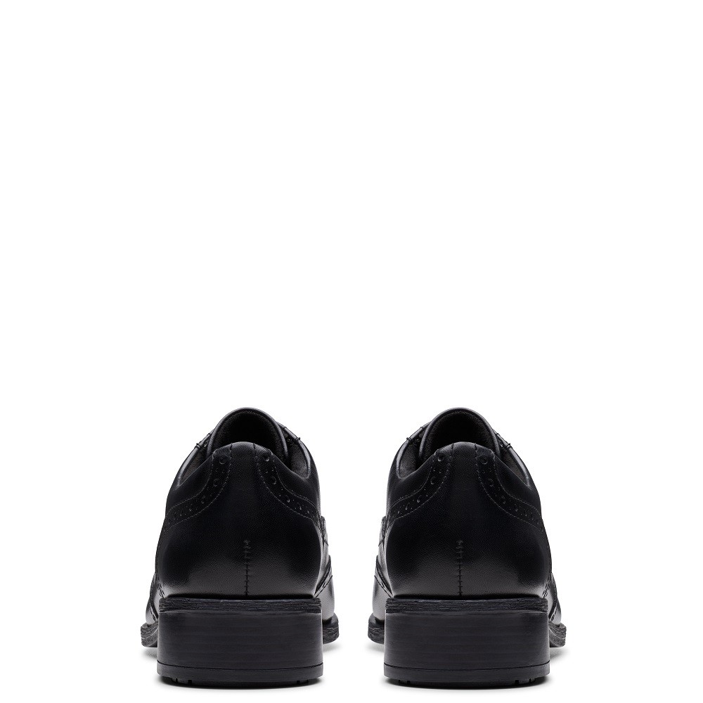 CLARKS</br>Γυναικεία Oxford Μαύρο Δέρμα HAVISHAM OAK Clarks CLARKS</br>Γυναικεία Oxford Μαύρο Δέρμα HAVISHAM OAK Clarks