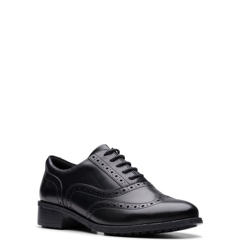 Γυναικεία Oxford Μαύρο Δέρμα HAVISHAM OAK Clarks Γυναικεία Oxford Μαύρο Δέρμα HAVISHAM OAK Clarks
