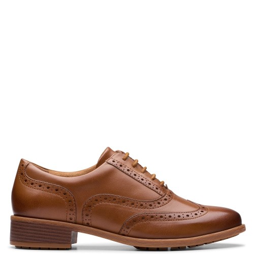 Γυναικεία Oxford Ταμπά Δέρμα HAVISHAM OAK Clarks
