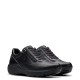 CLARKS</br>Γυναικεία Sneakers Μαύρο Δέρμα TIVOLI ZIP Clarks CLARKS</br>Γυναικεία Sneakers Μαύρο Δέρμα TIVOLI ZIP Clarks