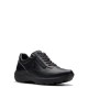 CLARKS</br>Γυναικεία Sneakers Μαύρο Δέρμα TIVOLI ZIP Clarks CLARKS</br>Γυναικεία Sneakers Μαύρο Δέρμα TIVOLI ZIP Clarks