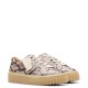 CLARKS</br>Γυναικεία Sneakers Snake Γκρι Δέρμα MAYHILL WALK Clarks CLARKS</br>Γυναικεία Sneakers Snake Γκρι Δέρμα MAYHILL WALK Clarks