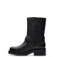 CLARKS</br>Γυναικείες Μπότες Μαύρο Δέρμα REBELLE UP Clarks