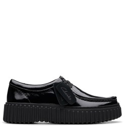 CLARKS</br>Γυναικεία Casual Παπούτσια Μαύρο Λουστρίνι TORHILL BEE Clarks