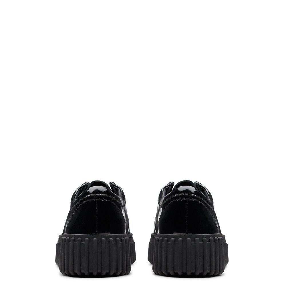 CLARKS</br>Γυναικεία Casual Παπούτσια Μαύρο Λουστρίνι TORHILL BEE Clarks CLARKS</br>Γυναικεία Casual Παπούτσια Μαύρο Λουστρίνι TORHILL BEE Clarks