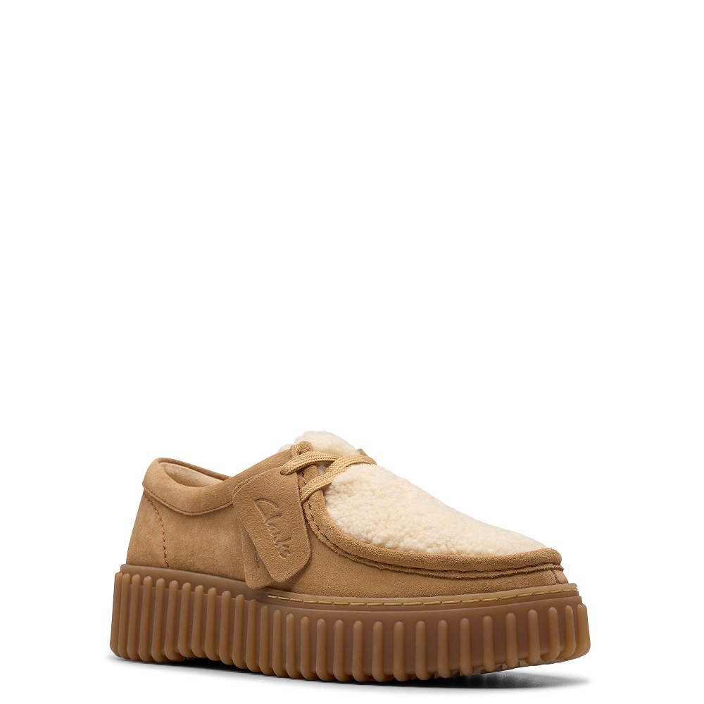 CLARKS</br>Γυναικεία Casual Παπούτσια Ταμπά Nubuck Interest TORHILL BEE Clarks CLARKS</br>Γυναικεία Casual Παπούτσια Ταμπά Nubuck Interest TORHILL BEE Clarks