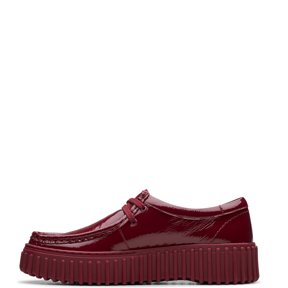CLARKS</br>Clarks TORHILL BEE Γυναικεία Casual Παπούτσια Μπορντό Λουστρίνι CLARKS</br>Clarks TORHILL BEE Γυναικεία Casual Παπούτσια Μπορντό Λουστρίνι
