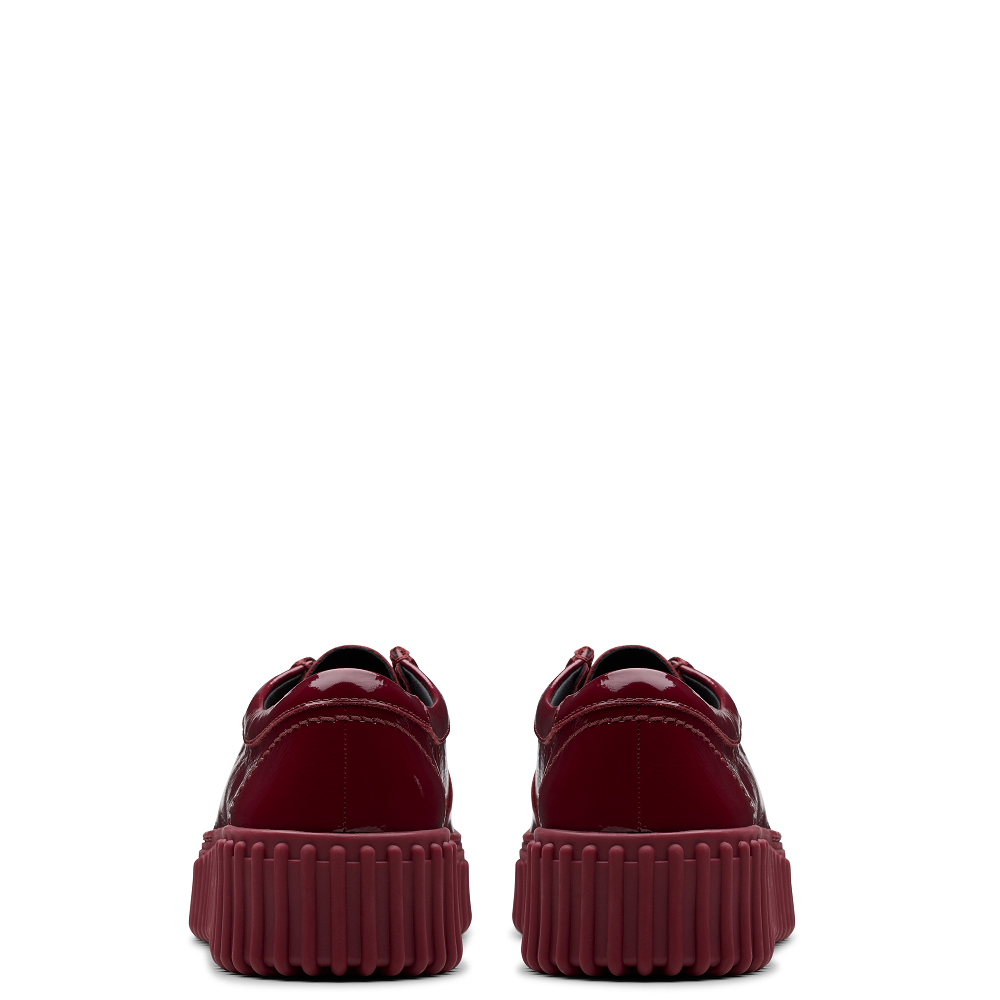 CLARKS</br>Clarks TORHILL BEE Γυναικεία Casual Παπούτσια Μπορντό Λουστρίνι CLARKS</br>Clarks TORHILL BEE Γυναικεία Casual Παπούτσια Μπορντό Λουστρίνι