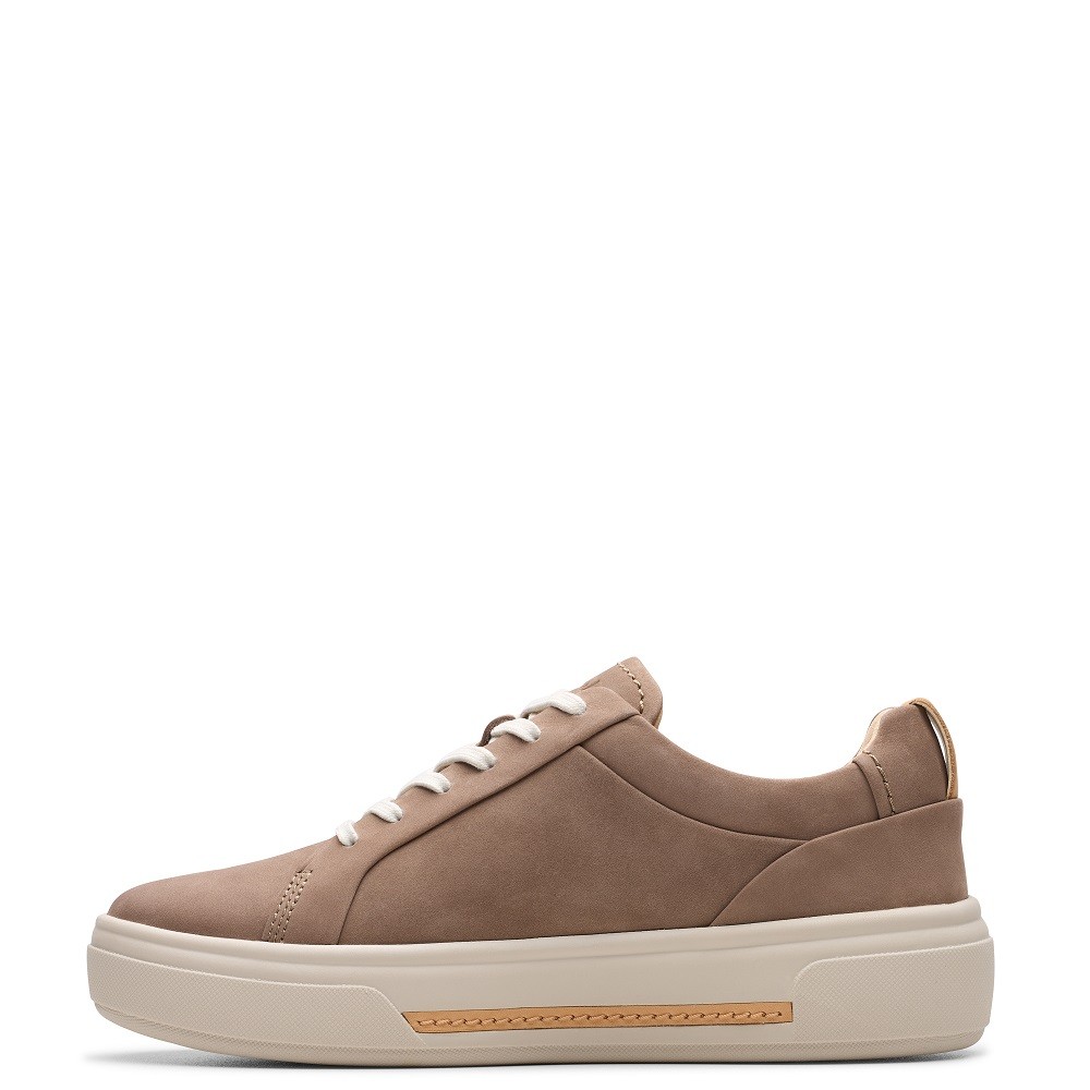CLARKS</br>Γυναικεία Sneakers Πούρο Nubuck HOLLYHOCK WALK Clarks CLARKS</br>Γυναικεία Sneakers Πούρο Nubuck HOLLYHOCK WALK Clarks