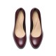 CLARKS</br>Γυναικείες Γόβες Μπορντό Δέρμα FREVA85 COURT Clarks CLARKS</br>Γυναικείες Γόβες Μπορντό Δέρμα FREVA85 COURT Clarks
