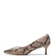 CLARKS</br>Γυναικείες Γόβες Γκρι Snake Δέρμα ADELA COURT Clarks CLARKS</br>Γυναικείες Γόβες Γκρι Snake Δέρμα ADELA COURT Clarks