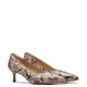 CLARKS</br>Γυναικείες Γόβες Γκρι Snake Δέρμα ADELA COURT Clarks CLARKS</br>Γυναικείες Γόβες Γκρι Snake Δέρμα ADELA COURT Clarks