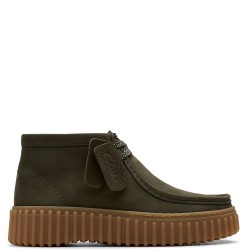 Γυναικεία Μποτάκια Χακί Nubuck TORHILL MOSS Clarks