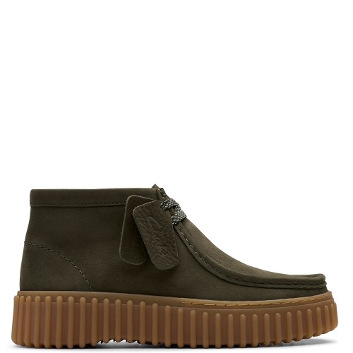 Γυναικεία Μποτάκια Χακί Nubuck TORHILL MOSS Clarks Γυναικεία Μποτάκια Χακί Nubuck TORHILL MOSS Clarks