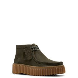 Γυναικεία Μποτάκια Χακί Nubuck TORHILL MOSS Clarks