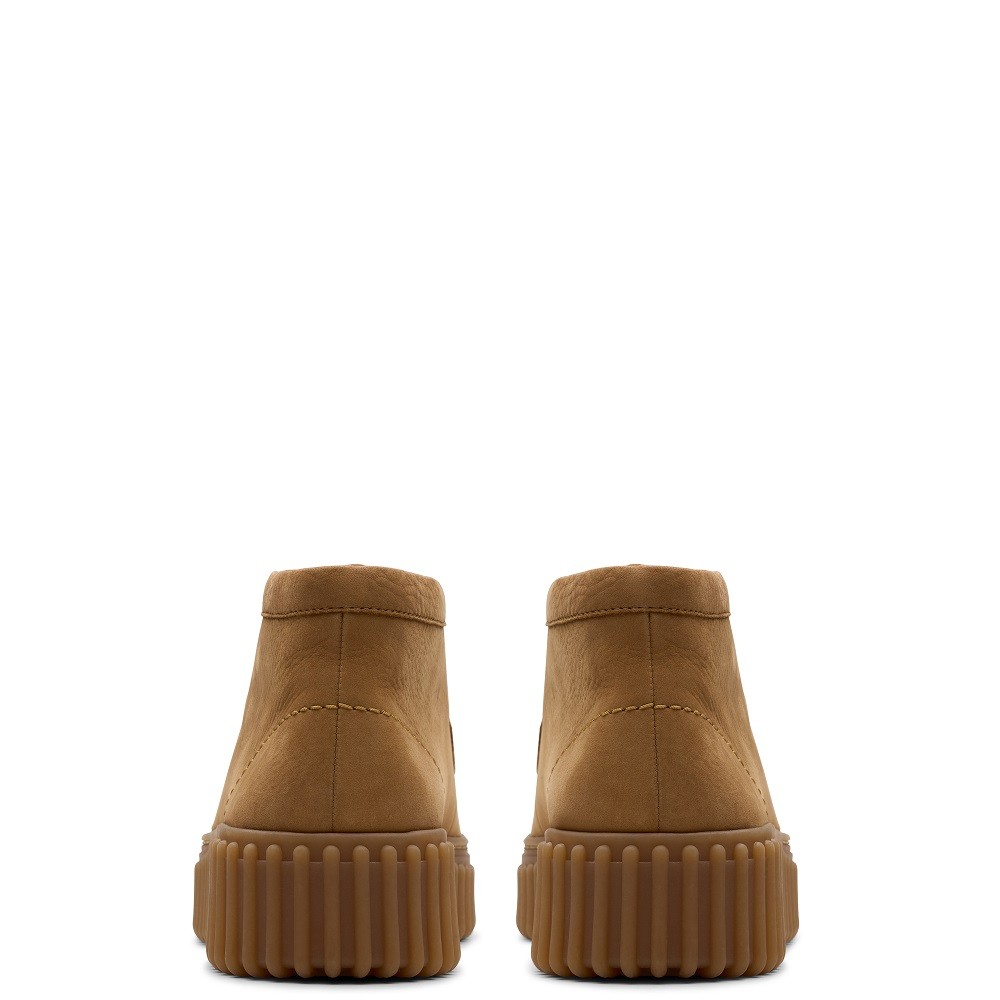 CLARKS</br>Γυναικεία Μποτάκια Ταμπά Nubuck TORHILL MOSS Clarks