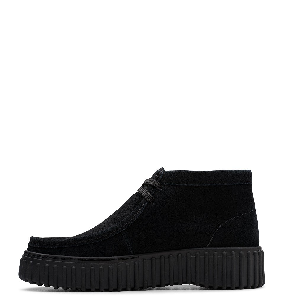 CLARKS</br>Γυναικεία Μποτάκια Μαύρο Suede TORHILL MOSS Clarks CLARKS</br>Γυναικεία Μποτάκια Μαύρο Suede TORHILL MOSS Clarks