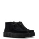 CLARKS</br>Γυναικεία Μποτάκια Μαύρο Suede TORHILL MOSS Clarks CLARKS</br>Γυναικεία Μποτάκια Μαύρο Suede TORHILL MOSS Clarks