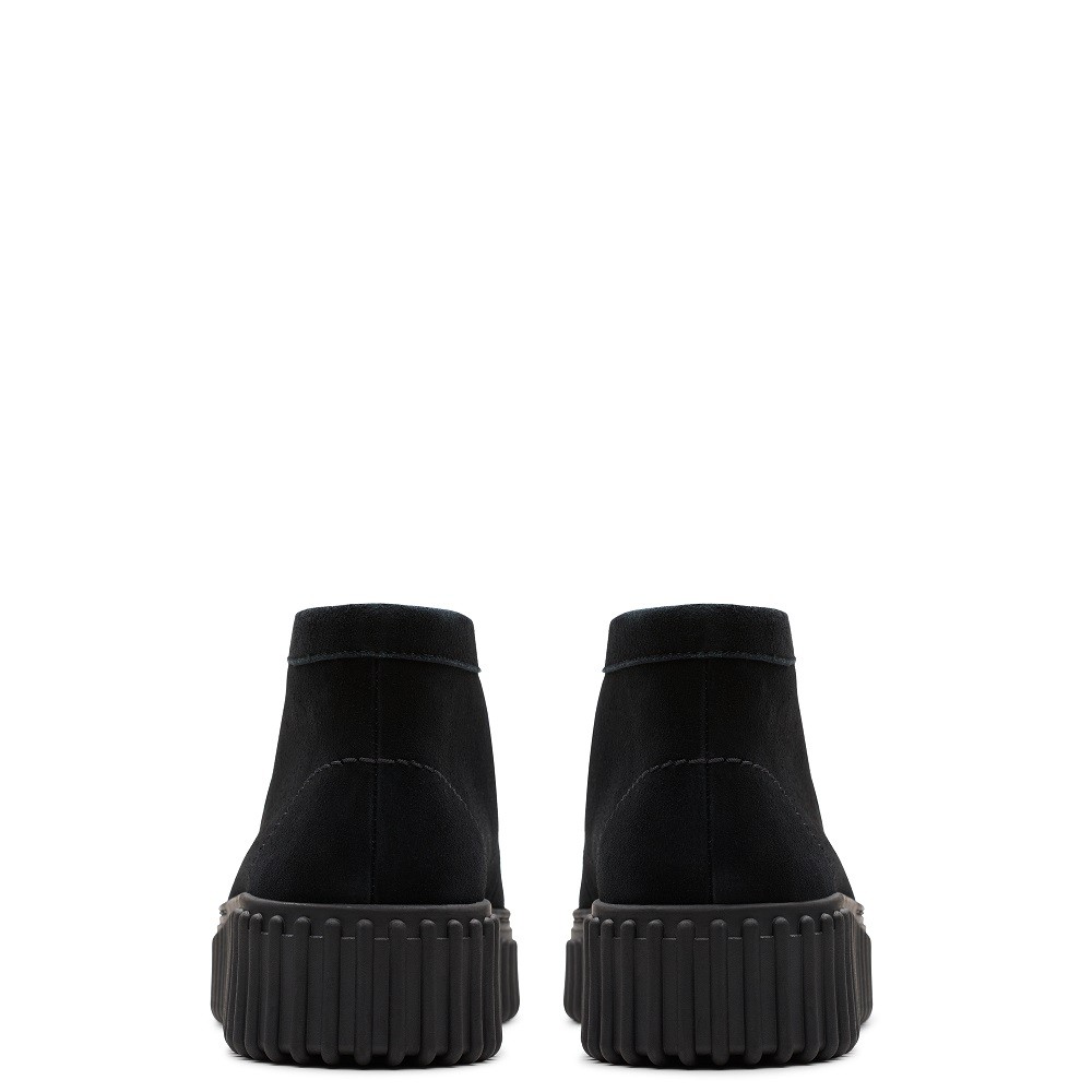 CLARKS</br>Γυναικεία Μποτάκια Μαύρο Suede TORHILL MOSS Clarks CLARKS</br>Γυναικεία Μποτάκια Μαύρο Suede TORHILL MOSS Clarks