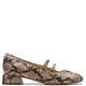 CLARKS</br>Γυναικεία Loafers Γκρι Snake Δέρμα DAISS30 SHINE Clarks CLARKS</br>Γυναικεία Loafers Γκρι Snake Δέρμα DAISS30 SHINE Clarks