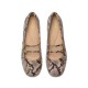 CLARKS</br>Γυναικεία Loafers Γκρι Snake Δέρμα DAISS30 SHINE Clarks CLARKS</br>Γυναικεία Loafers Γκρι Snake Δέρμα DAISS30 SHINE Clarks