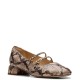 CLARKS</br>Γυναικεία Loafers Γκρι Snake Δέρμα DAISS30 SHINE Clarks CLARKS</br>Γυναικεία Loafers Γκρι Snake Δέρμα DAISS30 SHINE Clarks