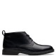 CLARKS</br>Clarks ALDWIN CHUKKA Ανδρικά Μποτάκια Μαύρο Δέρμα CLARKS</br>Clarks ALDWIN CHUKKA Ανδρικά Μποτάκια Μαύρο Δέρμα