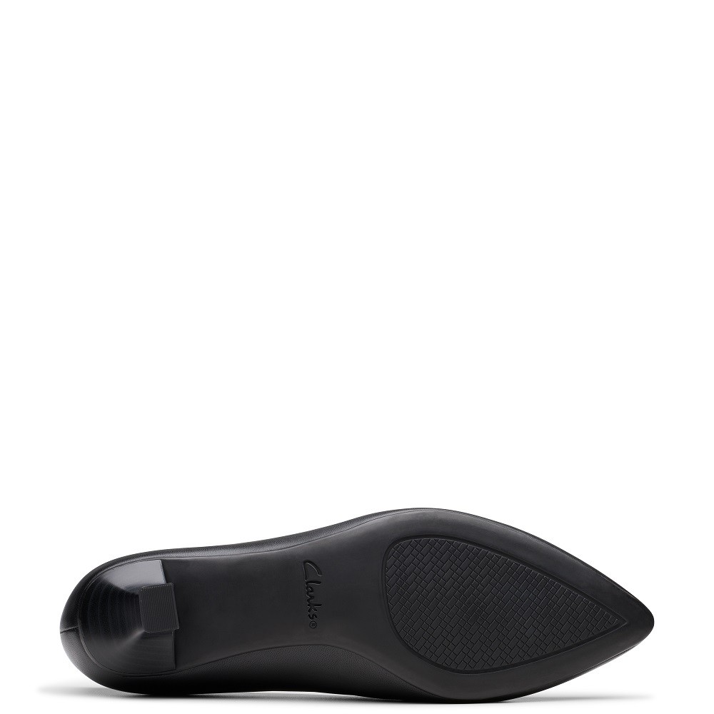 CLARKS</br>Γυναικείες Γόβες Μαύρο Δέρμα KEPLEY VINE Clarks CLARKS</br>Γυναικείες Γόβες Μαύρο Δέρμα KEPLEY VINE Clarks