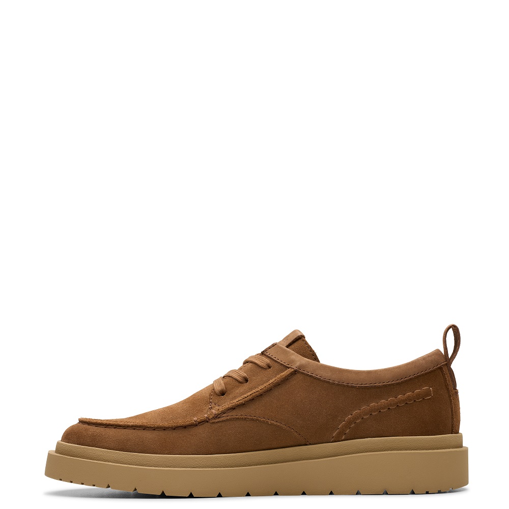 CLARKS</br>Ανδρικά Δετά Παπούτσια Ταμπά Suede POLDEN MOC Clarks CLARKS</br>Ανδρικά Δετά Παπούτσια Ταμπά Suede POLDEN MOC Clarks