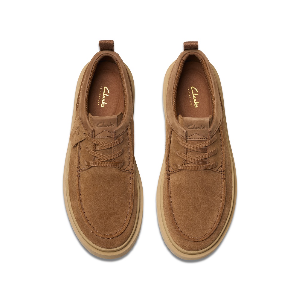 CLARKS</br>Ανδρικά Δετά Παπούτσια Ταμπά Suede POLDEN MOC Clarks CLARKS</br>Ανδρικά Δετά Παπούτσια Ταμπά Suede POLDEN MOC Clarks