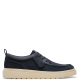 CLARKS</br>Clarks POLDEN MOC Ανδρικά Δετά Παπούτσια Μπλε Suede