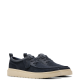 CLARKS</br>Clarks POLDEN MOC Ανδρικά Δετά Παπούτσια Μπλε Suede
