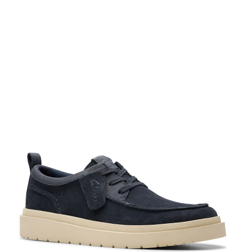 Clarks POLDEN MOC Ανδρικά Δετά Παπούτσια Μπλε Suede Clarks POLDEN MOC Ανδρικά Δετά Παπούτσια Μπλε Suede
