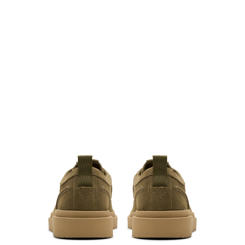 CLARKS</br>Ανδρικά Δετά Παπούτσια Χακί Suede POLDEN MOC Clarks CLARKS</br>Ανδρικά Δετά Παπούτσια Χακί Suede POLDEN MOC Clarks