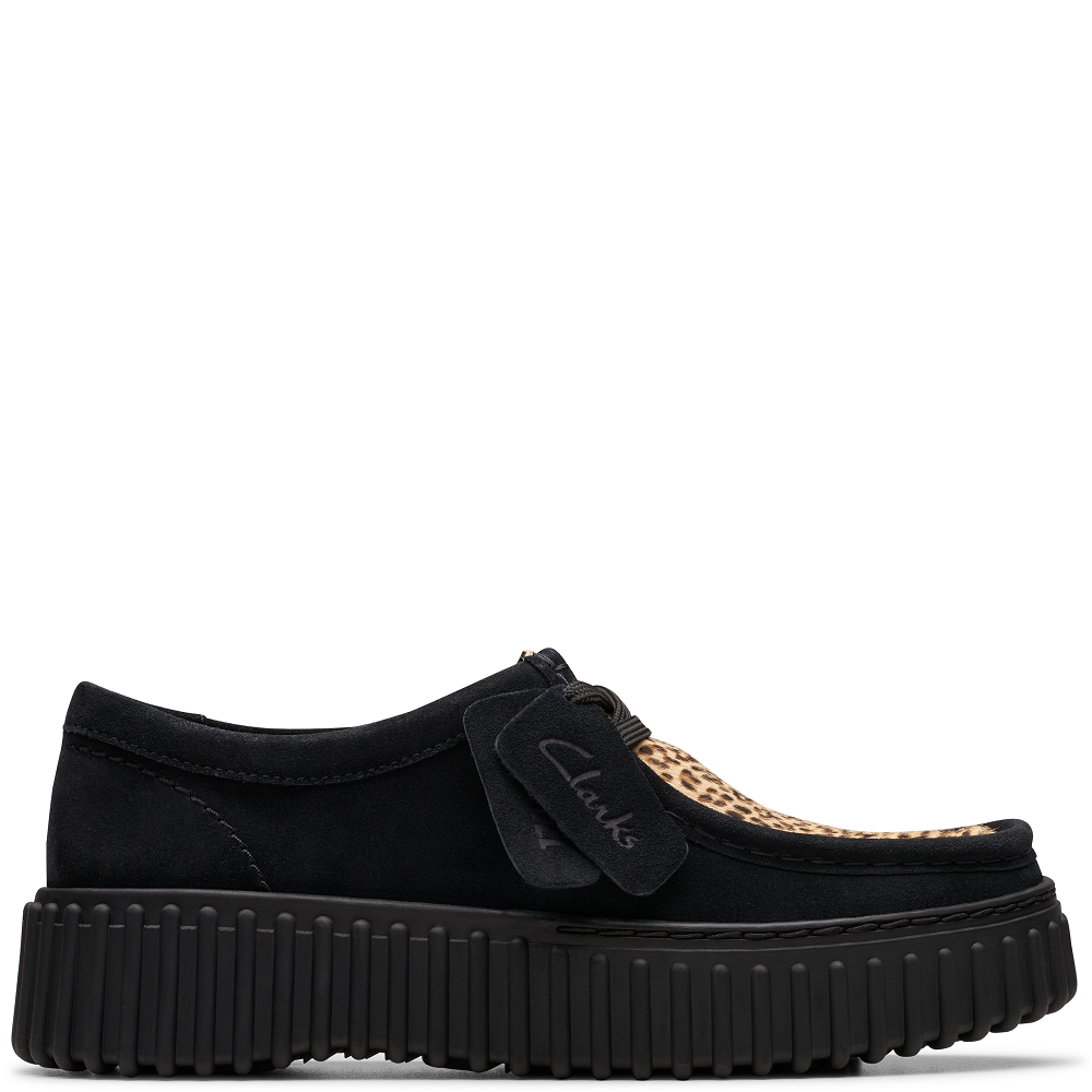 CLARKS</br>Clarks TORHILL BEE Γυναικεία Casual Παπούτσια Μαύρο Λεοπάρ Suede CLARKS</br>Clarks TORHILL BEE Γυναικεία Casual Παπούτσια Μαύρο Λεοπάρ Suede