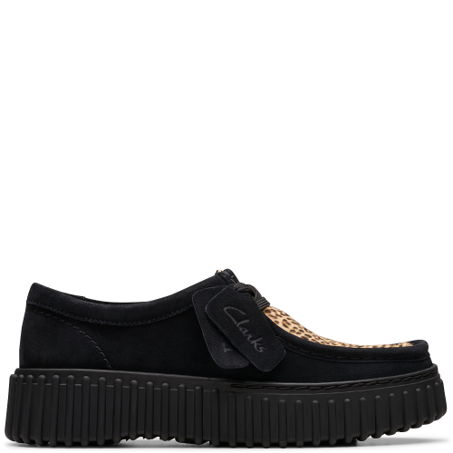 Clarks TORHILL BEE Γυναικεία Casual Παπούτσια Μαύρο Λεοπάρ Suede Clarks TORHILL BEE Γυναικεία Casual Παπούτσια Μαύρο Λεοπάρ Suede