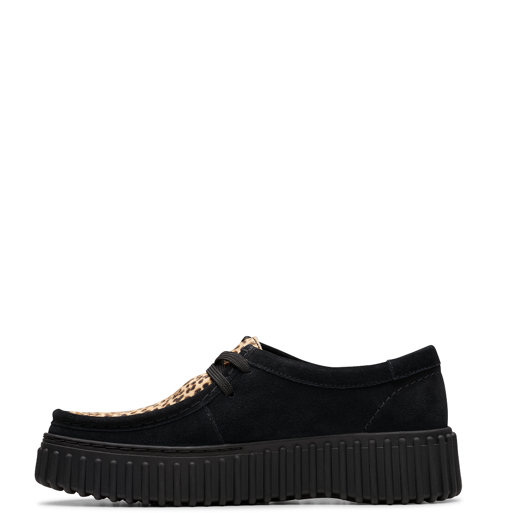 CLARKS</br>Clarks TORHILL BEE Γυναικεία Casual Παπούτσια Μαύρο Λεοπάρ Suede CLARKS</br>Clarks TORHILL BEE Γυναικεία Casual Παπούτσια Μαύρο Λεοπάρ Suede