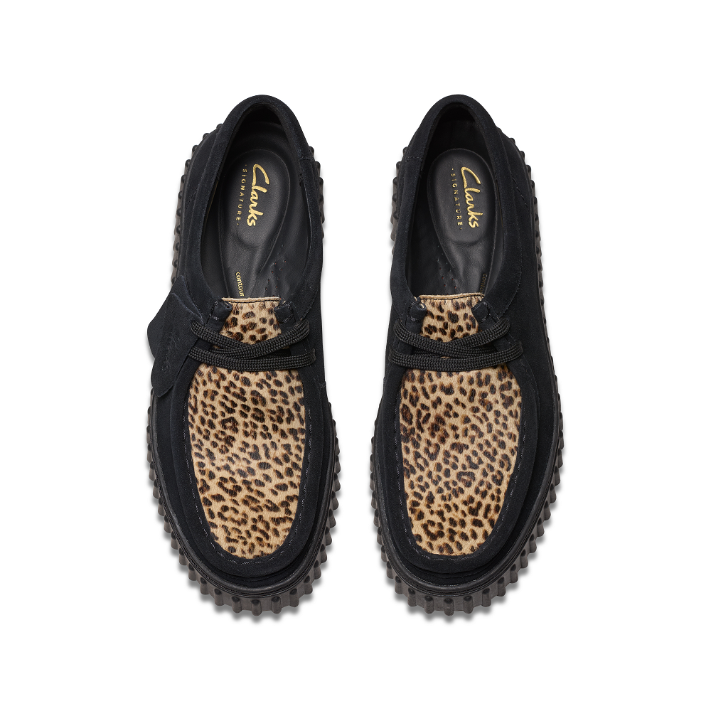 CLARKS</br>Clarks TORHILL BEE Γυναικεία Casual Παπούτσια Μαύρο Λεοπάρ Suede CLARKS</br>Clarks TORHILL BEE Γυναικεία Casual Παπούτσια Μαύρο Λεοπάρ Suede