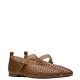 CLARKS</br>Γυναικείες Μπαλαρίνες Ταμπά Δέρμα FAWNA JANE Clarks CLARKS</br>Γυναικείες Μπαλαρίνες Ταμπά Δέρμα FAWNA JANE Clarks