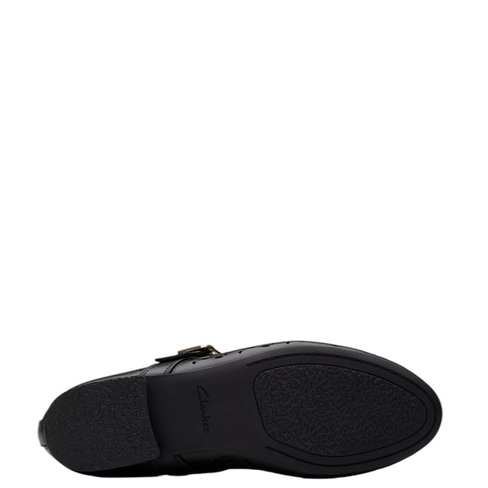 CLARKS</br>Γυναικείες Μπαλαρίνες Μαύρο Δέρμα FAWNA JANE Clarks CLARKS</br>Γυναικείες Μπαλαρίνες Μαύρο Δέρμα FAWNA JANE Clarks