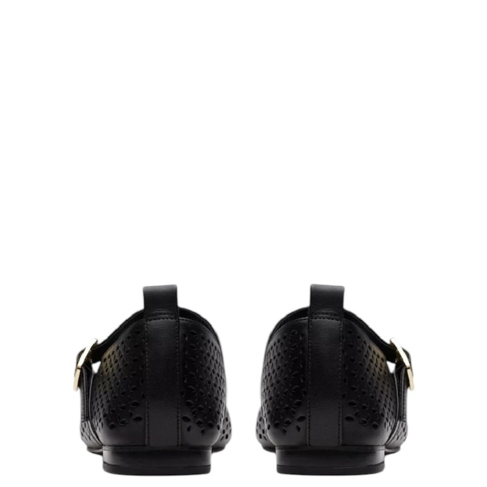 CLARKS</br>Γυναικείες Μπαλαρίνες Μαύρο Δέρμα FAWNA JANE Clarks CLARKS</br>Γυναικείες Μπαλαρίνες Μαύρο Δέρμα FAWNA JANE Clarks