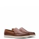 CLARKS</br>Ανδρικά Μοκασίνια/Loafers Ταμπά Δέρμα BRATTON LOAFER Clarks CLARKS</br>Ανδρικά Μοκασίνια/Loafers Ταμπά Δέρμα BRATTON LOAFER Clarks