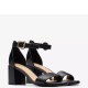 CLARKS</br>Γυναικεία Πέδιλα Μαύρο Δέρμα EZORIA MAE Clarks CLARKS</br>Γυναικεία Πέδιλα Μαύρο Δέρμα EZORIA MAE Clarks