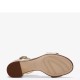 CLARKS</br>Γυναικεία Πέδιλα Χρυσό Δέρμα EZORIA MAE Clarks CLARKS</br>Γυναικεία Πέδιλα Χρυσό Δέρμα EZORIA MAE Clarks