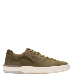 Ανδρικά Sneakers Χακί Nubuck Δέρμα COURT LITE2 RUN Clarks