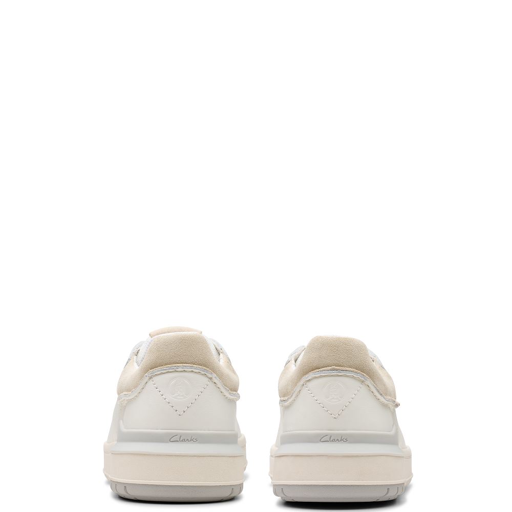 CLARKS</br>Clarks COURT LITE2 RUN Ανδρικά Sneakers Λευκό Δέρμα