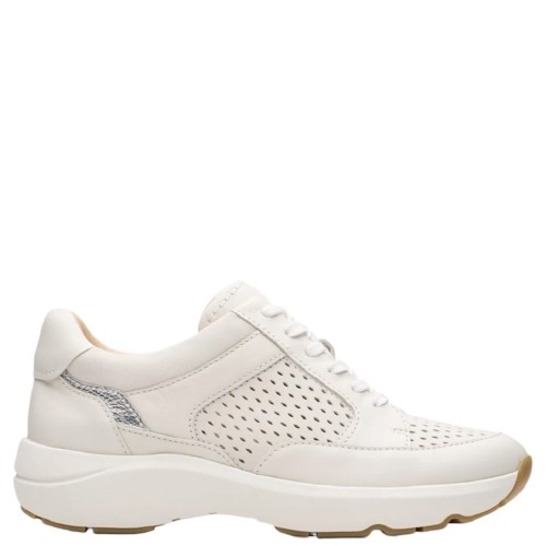 Γυναικεία Sneakers Off White Δέρμα TIVOLI WALK Clarks Γυναικεία Sneakers Off White Δέρμα TIVOLI WALK Clarks