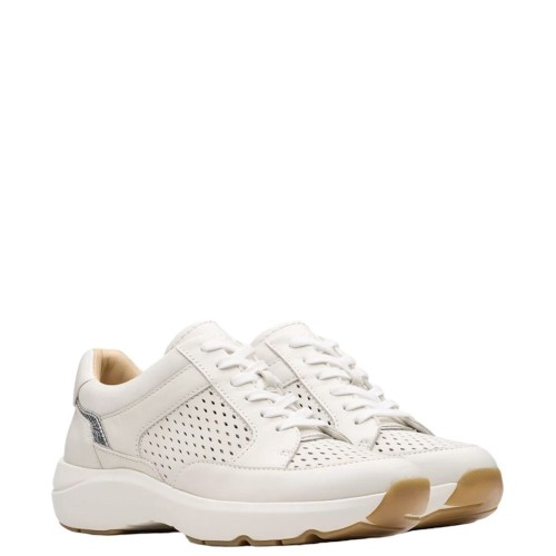 Γυναικεία Sneakers Off White Δέρμα TIVOLI WALK Clarks Γυναικεία Sneakers Off White Δέρμα TIVOLI WALK Clarks