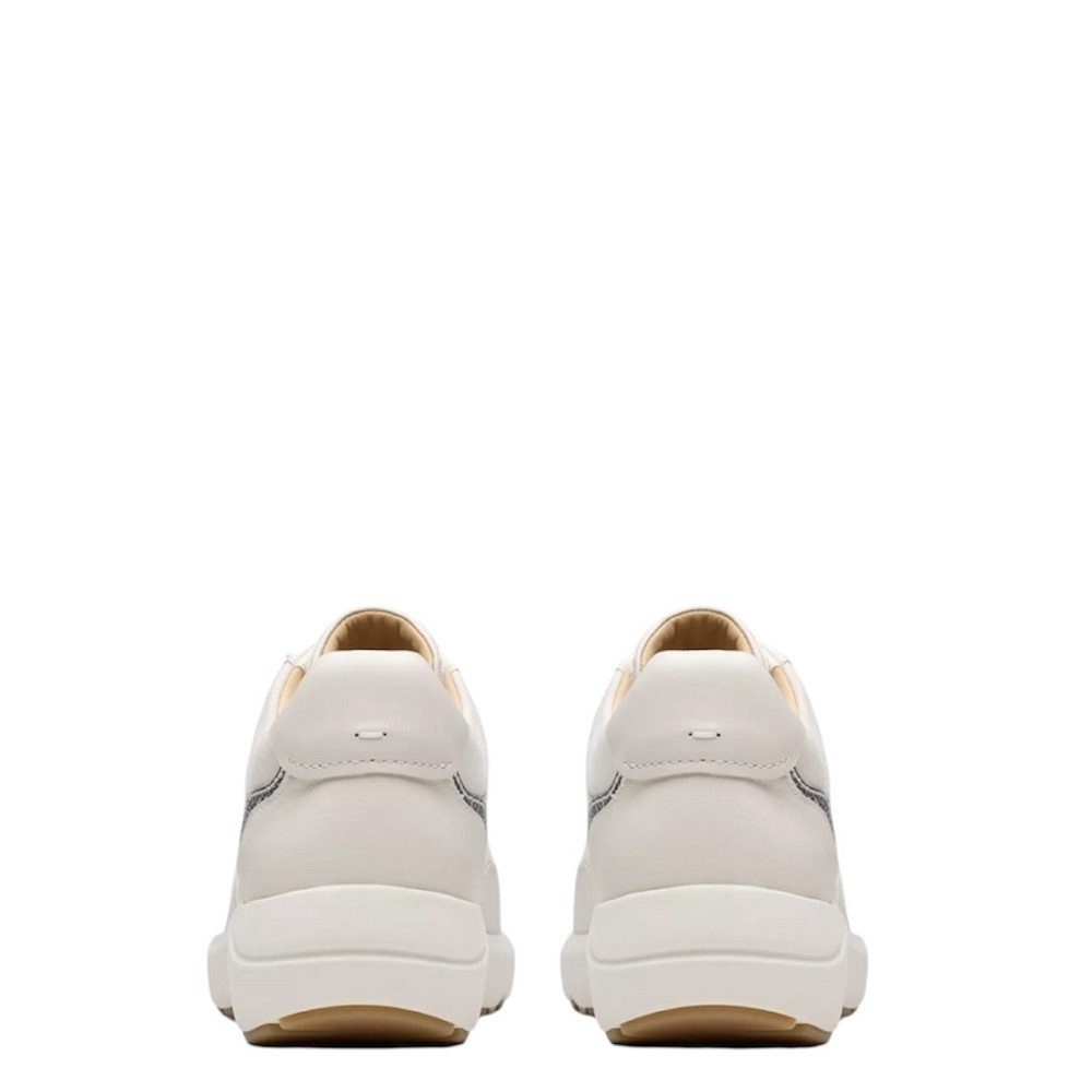CLARKS</br>Γυναικεία Sneakers Off White Δέρμα TIVOLI WALK Clarks CLARKS</br>Γυναικεία Sneakers Off White Δέρμα TIVOLI WALK Clarks